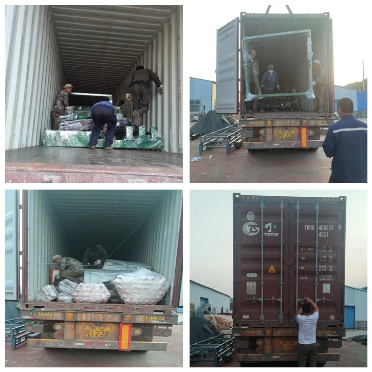 Pásové dopravníky na dopravu pilín Export do Kambodže